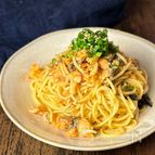 【鮭バター醤油パスタ】フライパンひとつで完成！