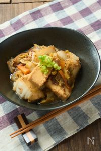 【厚揚げと白菜のくたくた煮】定番の美味しさ！