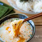 5分で完成！豆乳担々素麺つゆ
