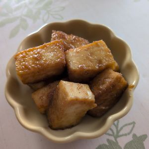 KUMIKOの作ってみた!投稿(焼くだけ！厚揚げの甘辛ごま生姜焼き｜副菜や作り置きに♪)