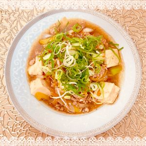 にゃ〜むずの作ってみた!投稿(【鶏ひき肉と白菜の和風麻婆豆腐】冬に食べたいとろ〜りおかず♩)
