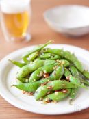 簡単一品おつまみ！枝豆の花椒炒め