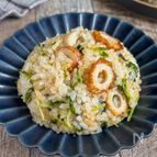 コスパ最強♩豆苗ちくわ炒飯