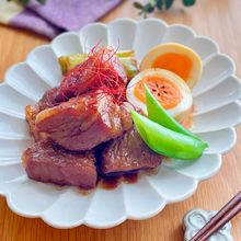 しっとり柔らか♩豚肩ロースで簡単角煮風