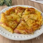 じゃがいもとベーコンのチーズガレット