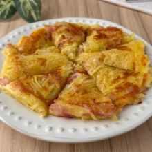 じゃがいもとベーコンのチーズガレット