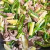 もう市販には頼らん！豚こま肉で作る「チンジャオロース」の工程2