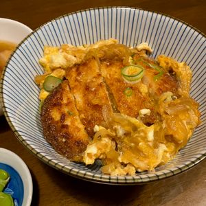 669544の作ってみた!投稿(冷凍してたトンカツでカツとじ)