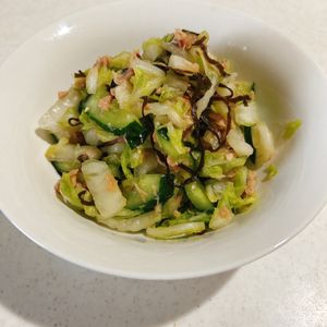 トンコの作ってみた!投稿(【白菜のツナ昆布和え】無限に食べれちゃう♡すぐでき副菜♪)