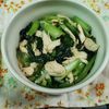 M＊Pの作ってみた!投稿(小松菜とささみの中華風和え物)