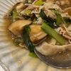 515708の作ってみた!投稿(豚肉と青梗菜のオイスター煮込み)
