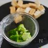 タイパ良し◎10分で完成!【厚揚げとブロッコリーのそぼろ煮】の工程1