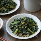 春菊の胡麻味噌和え