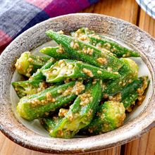 【オクラのごまあえ】旬を味わう♪シンプル定番副菜♡