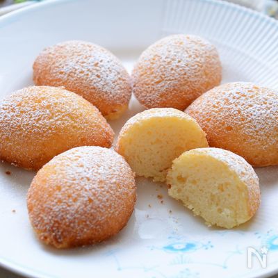 【米粉レモンケーキ】爽やかでもっちり♡米粉のおやつ♪
