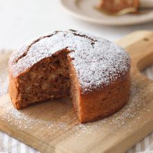 混ぜるだけ♪ふんわりココアバナナケーキ