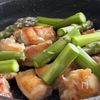 【チキンとアスパラの塩だれ炒め】パパっと炒めて大満足レシピ!の工程4