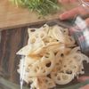 レンジで作れる◎れんこんと豆苗のシャキシャキサラダの工程2