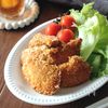 簡単節約☆鶏むね肉のソースパン粉焼き。