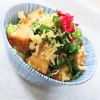 Patchouli🐱🐾の作ってみた!投稿(ガッツリ旨い節約レシピ!厚揚げの生姜焼き丼)