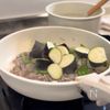ナスピーのカレー炒めの工程3