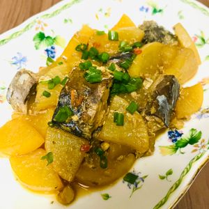 SSの作ってみた!投稿(【節約絶品おかず】ぶり大根ならぬ...さば缶大根☆味しみしみ)