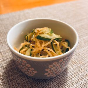puricoの作ってみた!投稿(『切り干し大根ときゅうりの酢の物』)