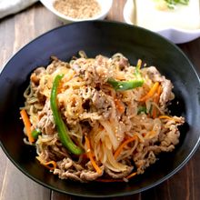 美味しくかさまし!お腹も大満足!白滝チャプチェ