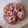 【豚こまねぎだれ】油淋風♪姜葱醤で風味豊か◎の工程1