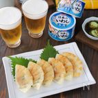 いわし水煮缶で簡単いわし餃子
