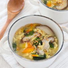 簡単絶品、腸活卵スープ＊中華麹
