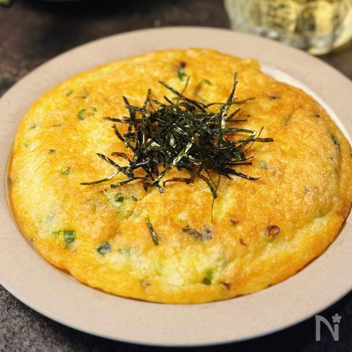 【大和芋のネギ玉焼き】外は香ばし、中はふわふわ♡