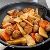 『酢豚風☆肉団子とたけのこの甘酢あん』揚げずにフライパンで☆の工程4