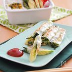 豆苗とチーズの餃子スティック。お弁当に便利な節約レシピ！