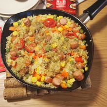超速カレーピラフ【冷やご飯すらなくってもすぐ出来る!】