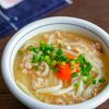 疲れたお腹にも優しい!みぞれ鶏ひき餡うどん