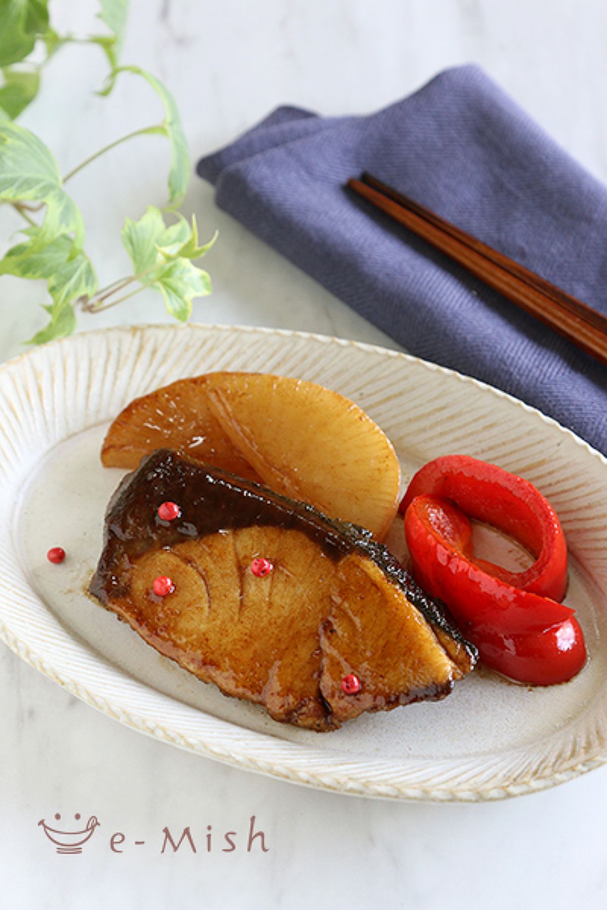 ぶりのバルサミコ照り焼き | レシピサイトNadia