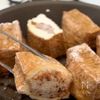 【焼くまで10分かからない】厚揚げつくねサンドの工程5