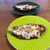 こむぎの作ってみた!投稿(【米なすの旨ミートチーズ焼き】トロッと丸ごと美味しい♪)