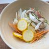火を使わない！混ぜるだけ！コク旨・ひんやり豆乳坦々スープの工程1