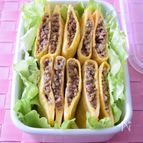 ミートソース入りたまご焼き　作り置きレシピ