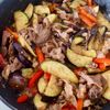 【なすと牛肉のプルコギ】なすが主役！ご飯がすすむ韓国風おかずの工程3