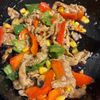 1169387の作ってみた!投稿(豚肉と茄子とピーマンのとろとろ甘酢炒め😋食欲がわくね~😉)