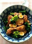 新じゃがと鶏手羽元のほっこり煮込み