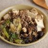 ひき肉で作るカジュアル肉豆腐