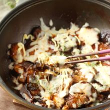 とろとろ旨い【なすのケチャップチーズ焼き】子ども大絶賛