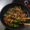 【ご飯おかわり♡】豚こま茄子ピーマンの中華風スタミナ炒め!の工程3