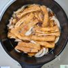 かにかま木の葉丼｜卵ふんわり半熟♪簡単10分あまから丼の工程2
