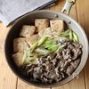 ワンパン10分!【時短で味染み!肉豆腐】豆腐の水切り不要♩の工程4