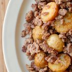 【新じゃがとひき肉の味噌炒め】子ども大好き！ボリュームおかず